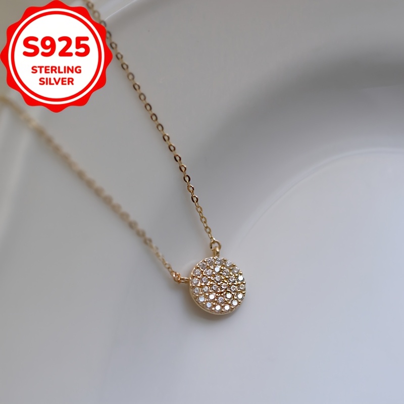 Women's S925 Silver Romantic Starry Sky Collarbone Necklace